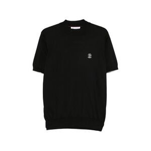 Brunello Cucinelli Black T-Shirts & Vests - T-Shirts Men